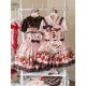 Dream Whale Strawberry Chocolate Blouse Salopette JSK and OP(Pre-Order/Full Payment Without Shipping)